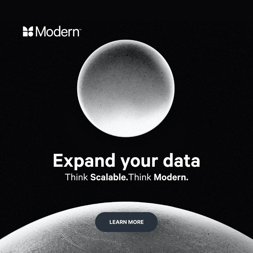 Modern expand your data creative design