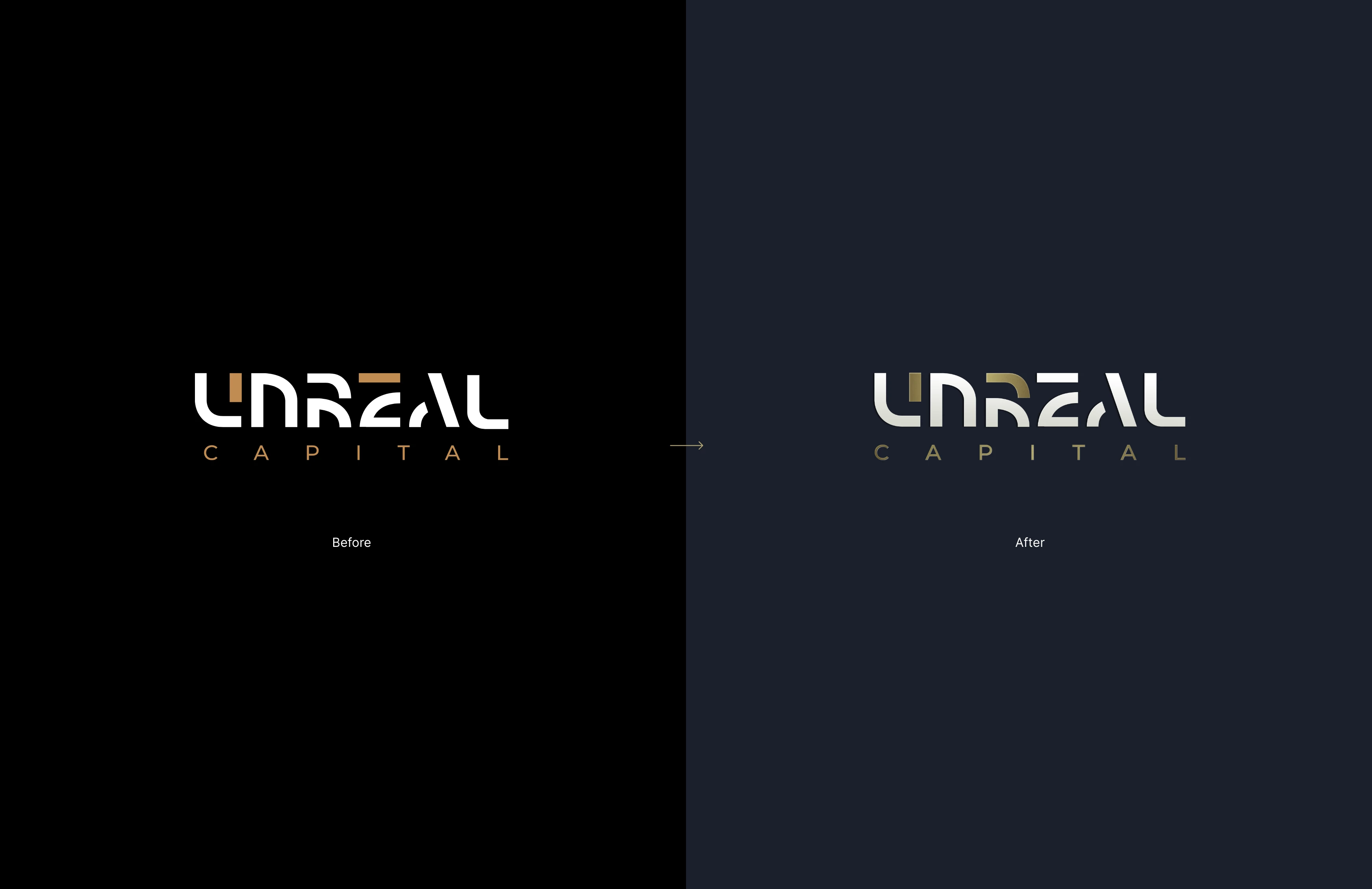 UnrealCapital logos redesign