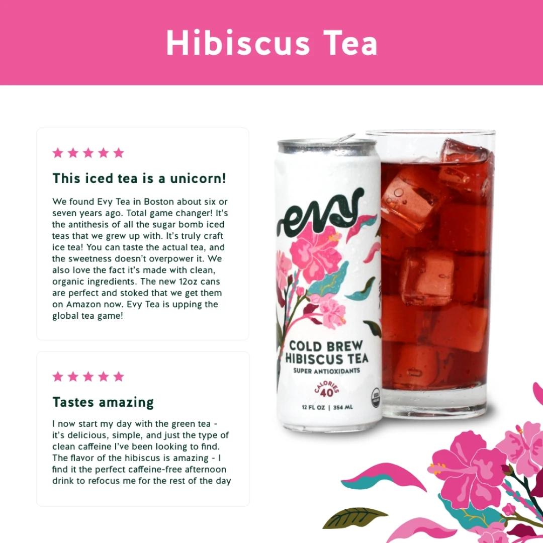 Evy Tea Amazon creatives design 2
